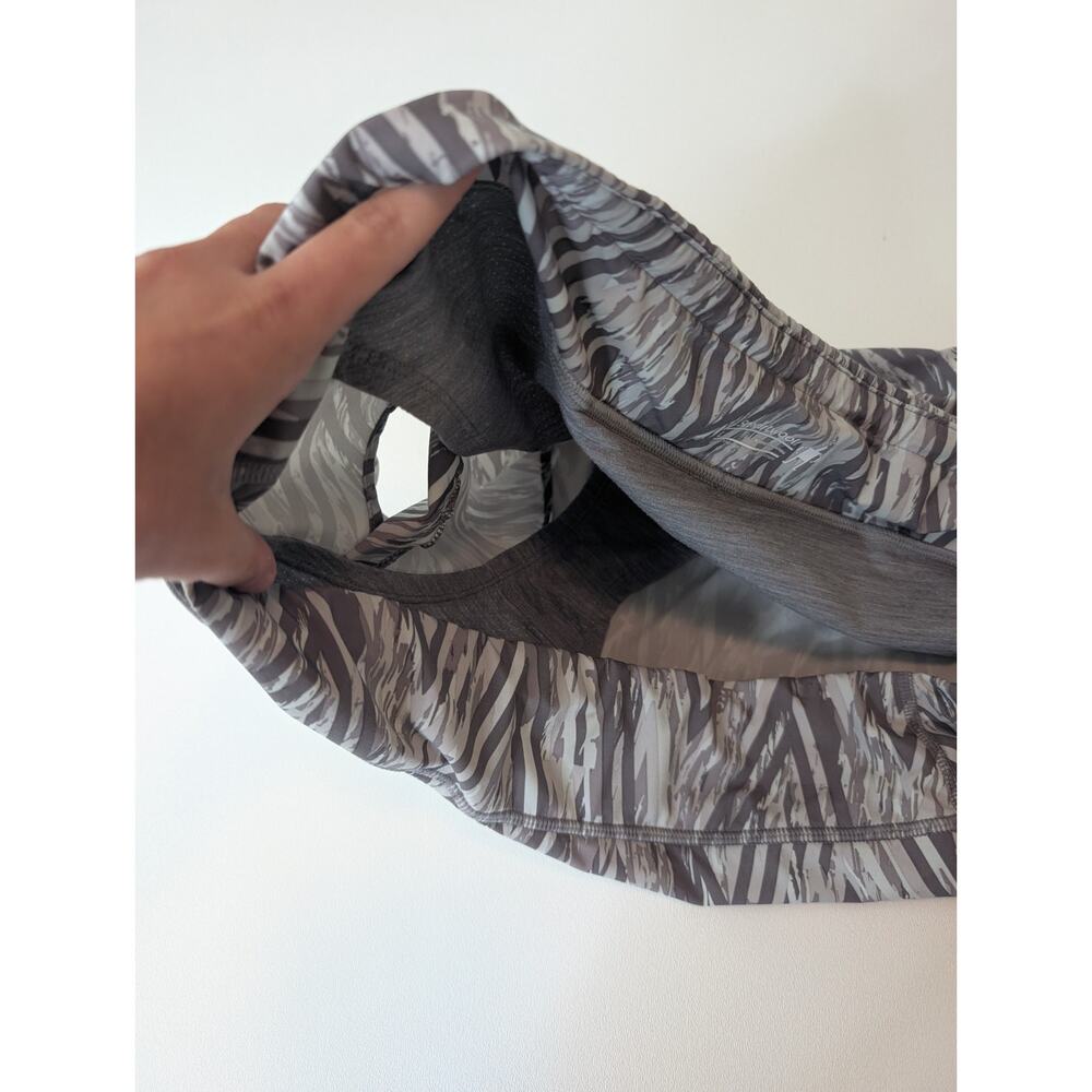 Smartwool Women’s Merino Sport Lined Short Athletic Barely Blue Zig Zag Size L - Picture 6 of 12